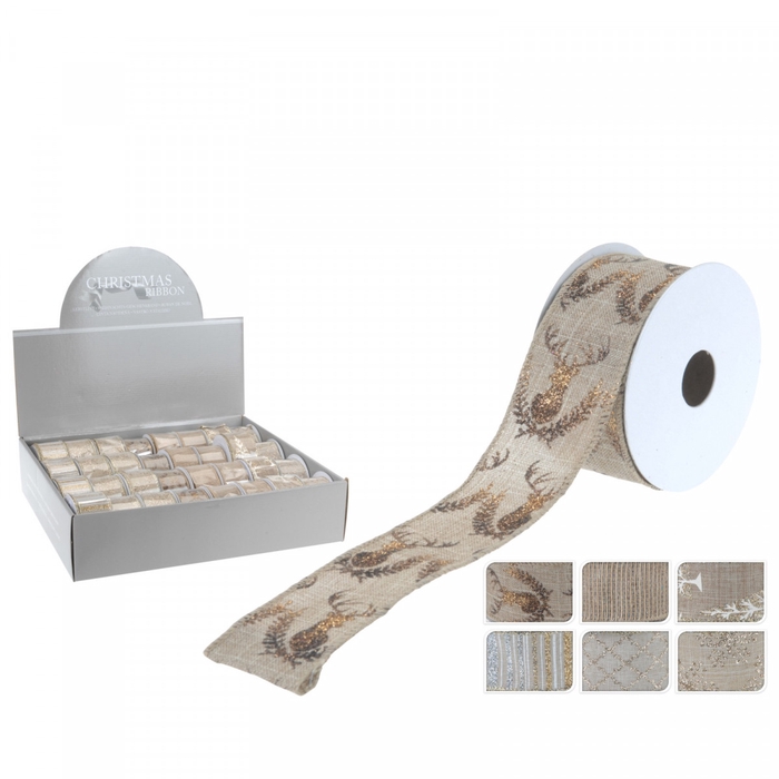 <h4>Kerst Lint kerst 40mm 2.7m</h4>