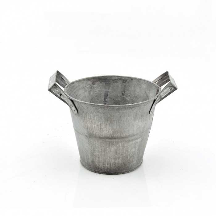 <h4>Zinc Jelte pot+handle d13.5*11cm</h4>
