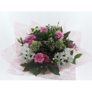 Bouquet Large White /pink