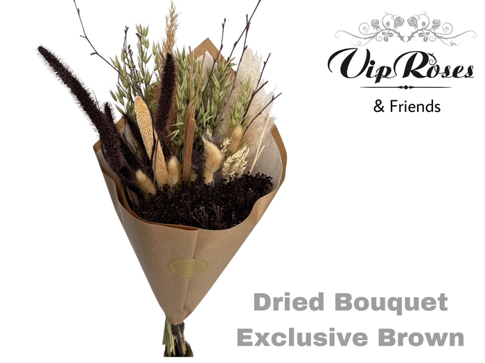 <h4>DRIED BOUQUET EXCLUSIVE BROWN</h4>