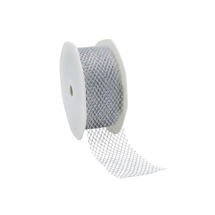 <h4>Kerst Lint Shiny Mesh 38mm 20m</h4>