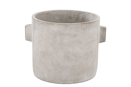 <h4>Concrete Ears Grey Pot 22x17cm</h4>
