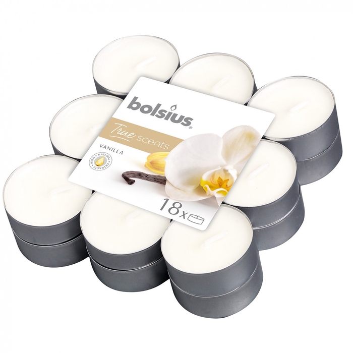 <h4>Candle Scent tealight Vanille x18</h4>