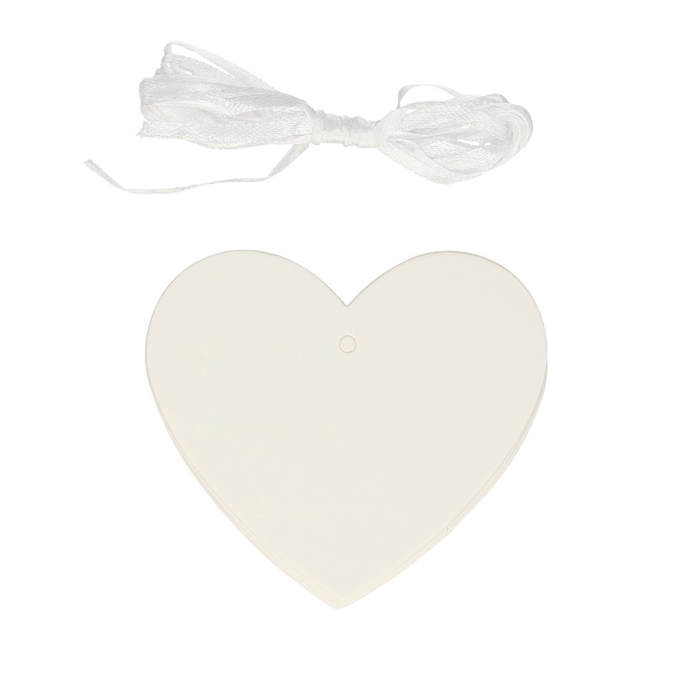 <h4>Decoratie Hanger hart 7cm x48</h4>