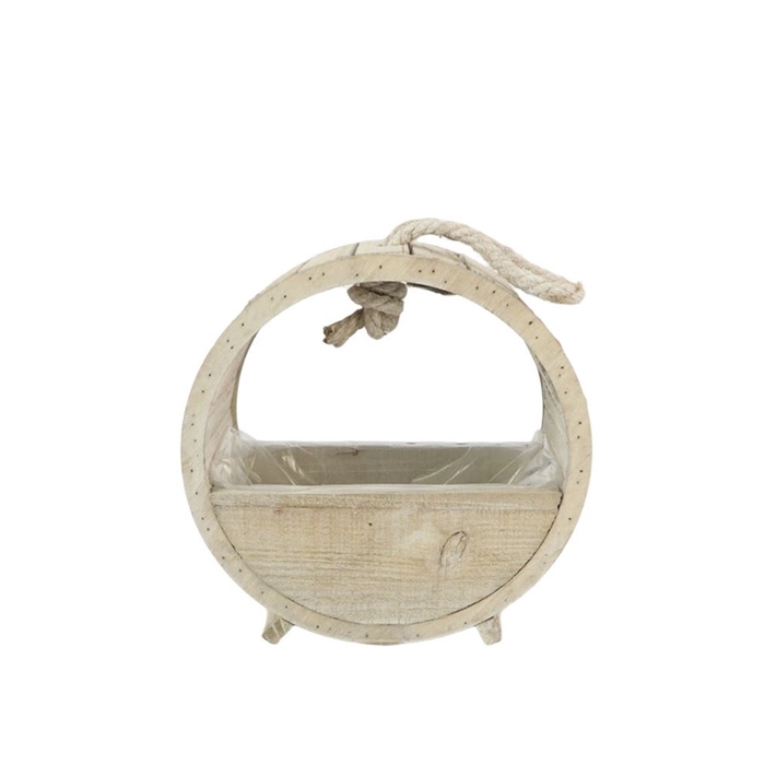 <h4>Hout Planter ring 25*11*25cm</h4>
