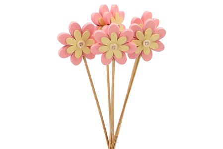 <h4>Bijsteker Flower Pink O/st. 6/p H50cm</h4>
