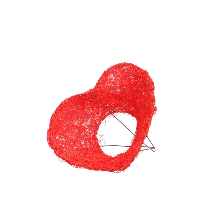 <h4>Bouquetholder Heart sisal 14cm</h4>