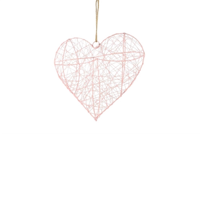<h4>Liefde Deco Hanger Hart 25*22*9cm</h4>