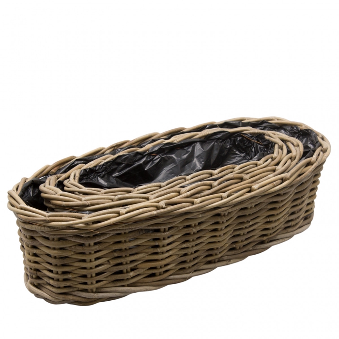 <h4>Baskets Eco Fiona S/3 56*27*15cm</h4>