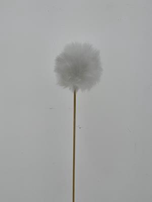 <h4>Stick Ball Fluffy Ø6 White</h4>