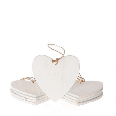 <h4>Decoratie Hanger hart 15cm x10</h4>