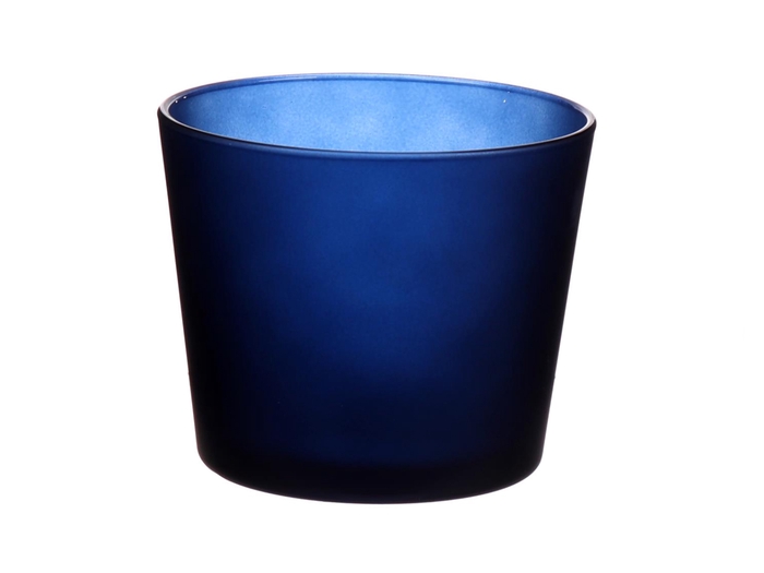 <h4>DF883595700 - Pot Nashville d11.5xh9.5 d.blue matt</h4>