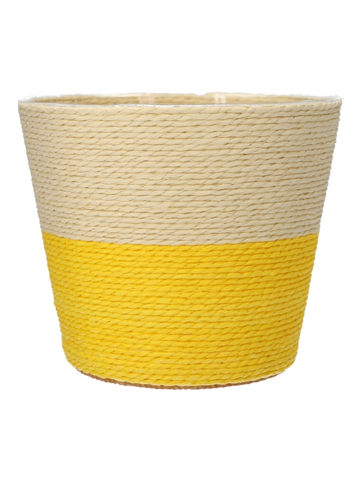 <h4>DF06-590523867 - Basket Riley Duo d15.5xh13 beige/yellow</h4>
