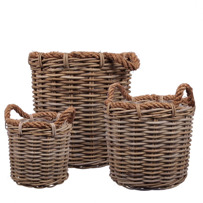 <h4>Manden Rotan bak S/3 d39*42cm</h4>