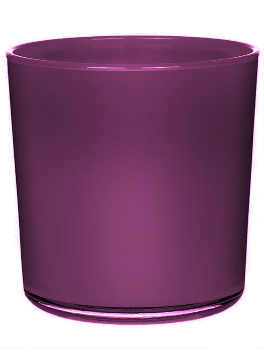 <h4>DF02-663401947 - Pot glass Jackson d12.7xh13 dark purple</h4>