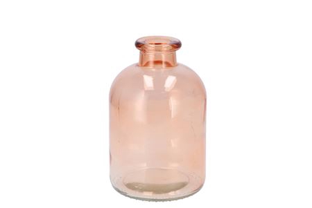 <h4>Dry Glass Peach Bottle 11x17cm</h4>