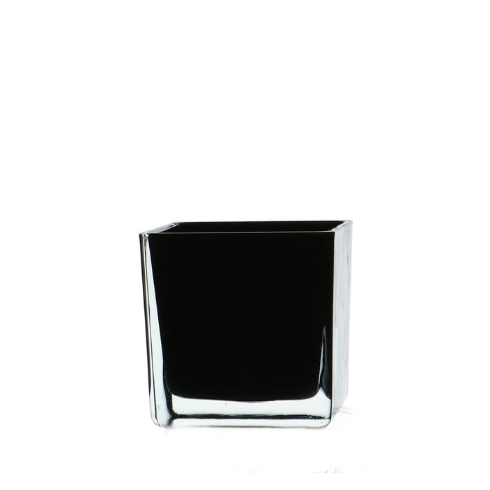 <h4>Glass colour Cube taper d08*08cm</h4>