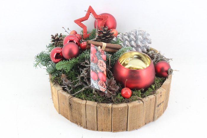 <h4>arr5 Kerst MB395 - Hout latjes wax rood</h4>