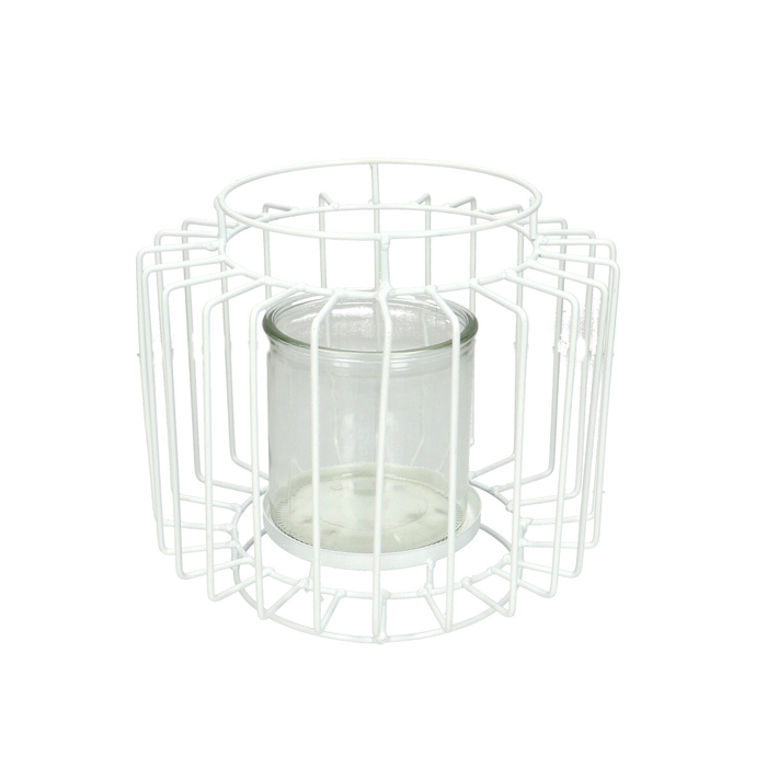 <h4>Candlelight Glass metal d10*10cm</h4>