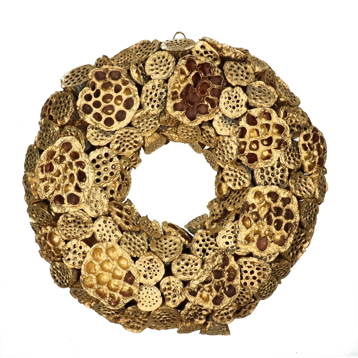 <h4>Wreath d38cm Lotus</h4>