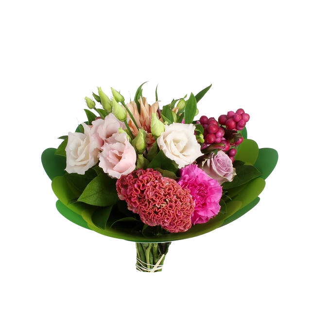 <h4>Boekethouder Petal papier Ø32cm groen</h4>