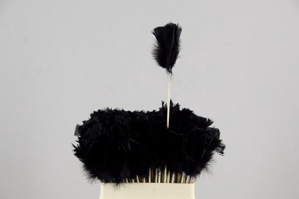 <h4>Stick Feather Black 14cm</h4>