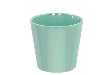 <h4>Daira Pearl Aqua Pot 13x12cm</h4>