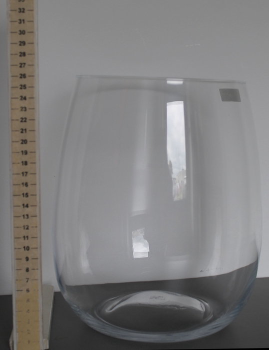 <h4>DF870625983 - Vase glass d18/21xh26cm clear</h4>