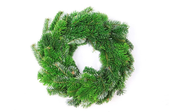 <h4>Wreath christmass nordmannia half tied</h4>