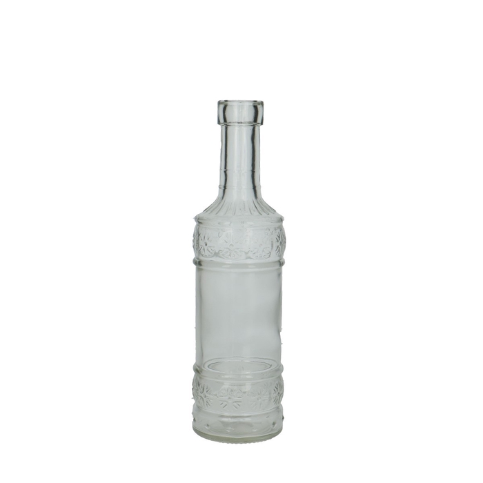 <h4>Glass Bottle round deco d2/6.5*22cm</h4>