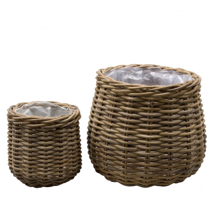 <h4>Baskets Eco Thaja S/2 d33*33cm</h4>