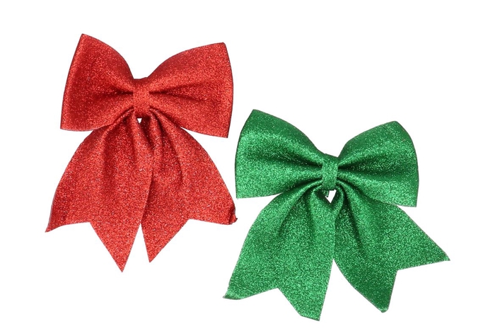 <h4>Deco shine bow traditional19x24cm ass p/1</h4>