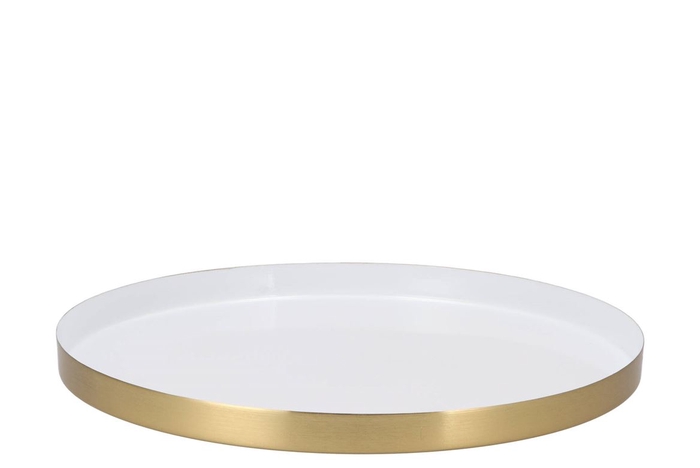 <h4>Marrakech k white plate 33x2cm</h4>