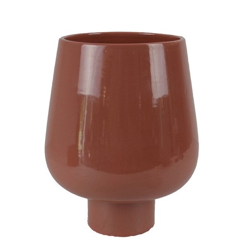 <h4>Ceramics Bolia vase/foot d18*29cm</h4>