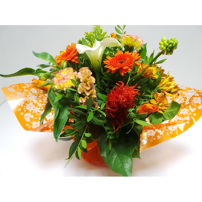 <h4>Bouquet Aqua Large Orange</h4>