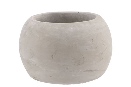 <h4>Concrete Pot Sphere 16x12cm</h4>